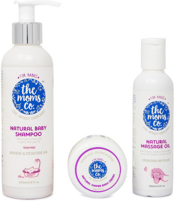 

The Moms Co. Baby Essentials Pack of 3(White)