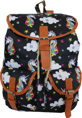 

Damit College Wear Casual Wear 15 L Backpack(Black)