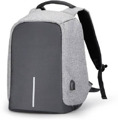 

GALLAXY Automatic Mobile Charging Integrated USB Plug Laptop Travel Backpack GL-S5 15 L Laptop Backpack(Grey)