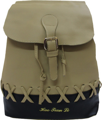 

Damit College Wear Casual Wear 15 L Backpack(Beige)