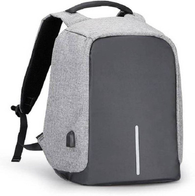 

GALLAXY Automatic Mobile Charging Integrated USB Plug Laptop Travel Backpack GL-S10 15 L Laptop Backpack(Grey)