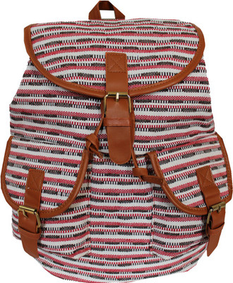 

Damit College Wear Casual Wear 15 L Backpack(Multicolor), Red