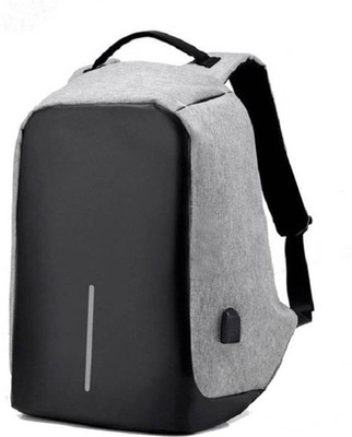 

GALLAXY Automatic Mobile Charging Integrated USB Plug Laptop Travel Backpack GL-S3 15 L Laptop Backpack(Grey)