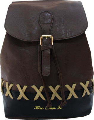 

Damit College Wear Casual Wear 15 L Backpack(Brown), Coffee
