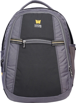 

Liviya SB-1448 38 L Backpack(Black, Grey)