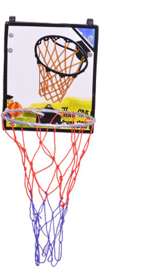 

SPORTSHOLIC Basketball Board Ring For Size 3 Basketball For Kids 3 To 8 years Basketball Ring(3 Basketball Size With Net)
