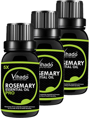 

VIHADO Rosemary Essential oil - 5X PRO (30 ML) (Pack of 3)(30 ml)