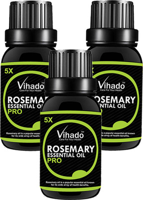 VIHADO Rosemary Essential Oil (25 ML) (Pack of 3)(25 ml)