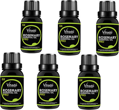 

VIHADO Rosemary Essential Oil (20 ML) (Pack of 6)(20 ml)