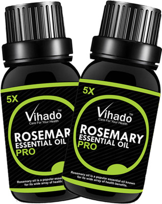 

VIHADO Rosemary Essential oil - 5X PRO (30 ML) (Pack of 2)(30 ml)