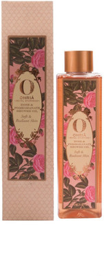 

Ohria Ayurveda Rose & Pomegranate Shower Oil For Soft & Radiant Skin - 200ml/ e 6.7 oz(200 ml)