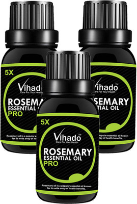 

VIHADO Rosemary Essential Oil (10 ML) (Pack of 3)(10 ml)