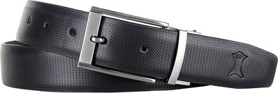 

Creature Men Casual Black, Brown Artificial Leather Reversible Belt