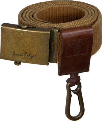 

Honey Badger Men Casual Khaki Canvas Belt