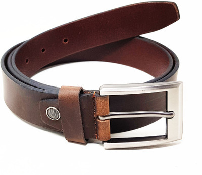

Wildmount Men Brown Genuine Leather Belt