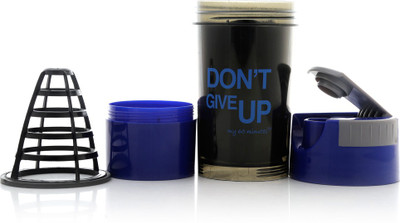 

My 60 Minutes Gym Shaker 500 ml Shaker(Pack of 1, Black)