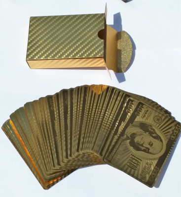 

PG 24K PLASTIC PLAYING CARD(Gold)