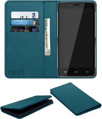 ACM Flip Cover for Obi Leopard S502(Blue, Cases with Holder, Pack of: 1)
