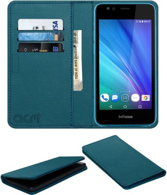 ACM Flip Cover for InFocus Bingo 21(Blue, Cases with Holder, Pack of: 1)