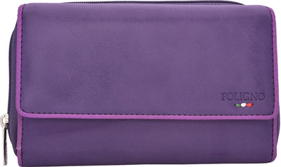 

FOLIGNO Casual Purple Clutch