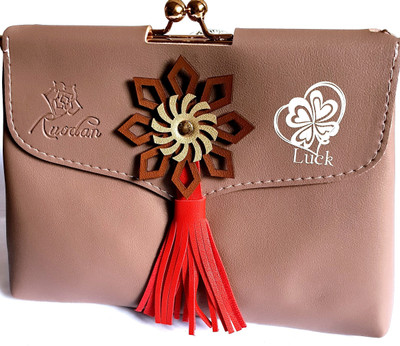 

Ruodan Casual Brown Clutch