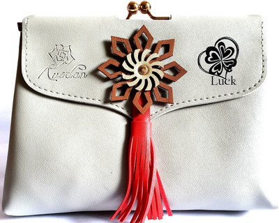 

Ruodan Casual Grey Clutch