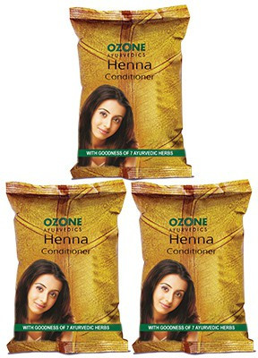 

Ozone Henna Conditioner Pack of 3 – 100g.(300 g)