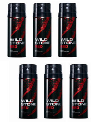 

Wild Stone Deodorant 40ML Each (Pack of 6) Deodorant Spray - For Men(240 ml, Pack of 6)
