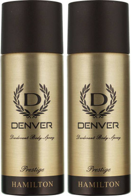 

Denver Deo Combo (Pack of 2) Body Spray Deodorant Spray - For Men(330 ml, Pack of 2)