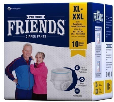 

Friends XL-XXL Adult Diapers - XL(10 Pieces)