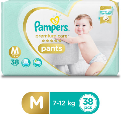 

Pampers Premium Care Pants Diapers - M(38 Pieces)