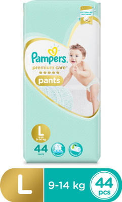Pampers Premium Care Pants Diapers - L(44 Pieces)