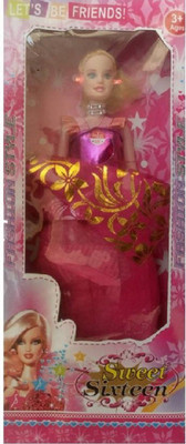 ExaltedCollection Beautiful Sweet sixteen doll with music songs(Multicolor)