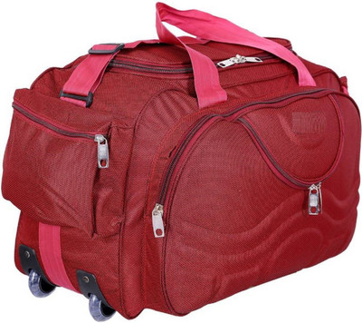 

Inte Enterprises (Expandable) style01 Travel Duffel Bag(Red)