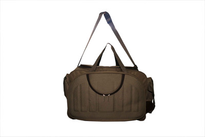 

One Up (Expandable) Wheel Brown 01 Duffel Strolley Bag(Brown)