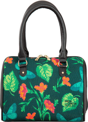 

India Circus Fluttering Extravagance Small Duffle Bag Travel Duffel Bag(Green)