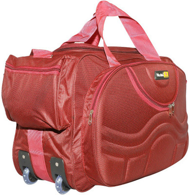 

niceline (Expandable) redn08 Travel Duffel Bag(Red)
