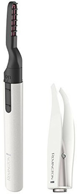 

Remington Reveal Lash & Brow Kit, Heated Eyelash Curler and Precision Tweezers with LED light (EC300B)