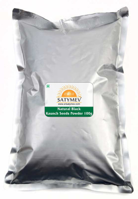 

sri satymev 159_Natural Black Kaunch Seeds Powder 100g(100 g)
