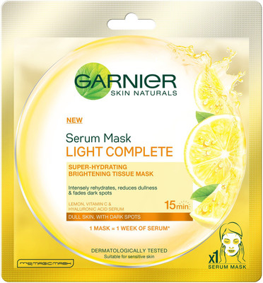 

Garnier Skin Naturals Light Complete Serum Mask(32 g)