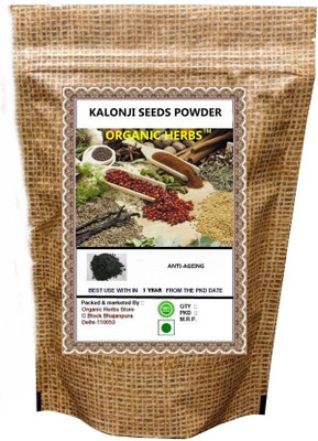 

ORGANIC HERBS Black Cumin (Kalonji) Seeds Powder 200 gm(200 g)