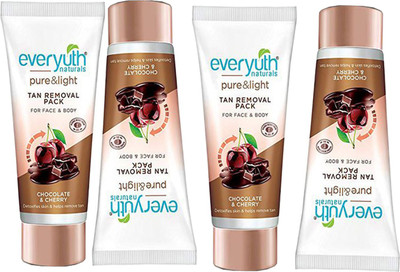 

EVERYUTH NATURALS CHOCOLATE & CHERRY TAN REMOVAL PACK 50gm(50 g)