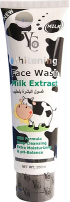 YC Milk whitening face wash Face Wash(100 ml)