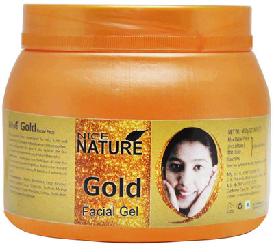 

Nice Nature Gold Facial Gel 450gms Net(450 g)