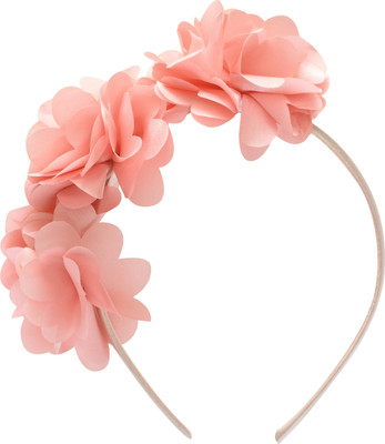 

Stol'n Peach Three Flower Hairband: Peach Hair Band(Pink)