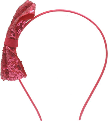 

Stol'n Pink Bow Sequence Hairband: Pink Hair Band(Pink)