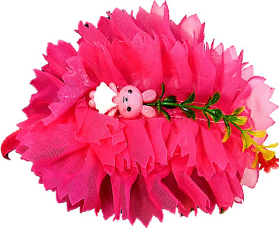 

Proplady Princess Collection Floral Cutwork Wide Hair Band, Head Band(Pink)