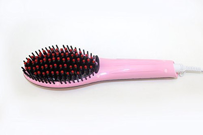 

Timberred Electric Hair Straightener Brush pink