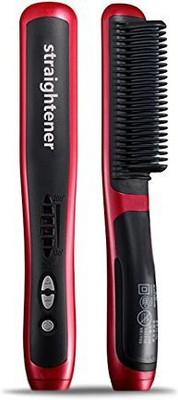 

Le tide Hair Straightener Brush Ceramic Heating Anti-Scald/Static Comb Professional Hair Straightening Iron