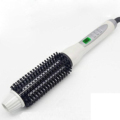 

HOYOFO Styling Tools Ceramic Hair Curler Brush Straightener Comb and Curl Iron Hot Round Brush Styler